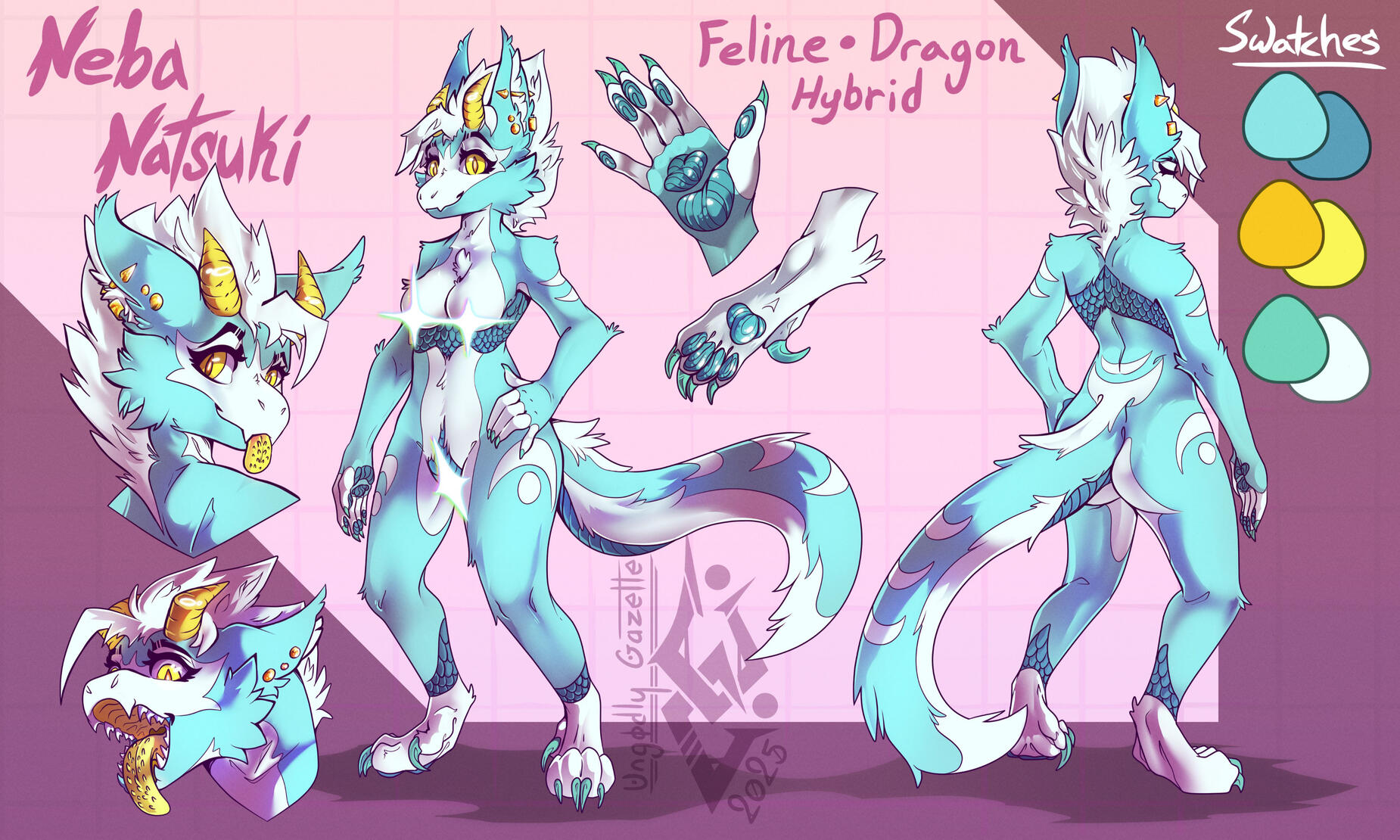 Neba Fursona #1 - Commission